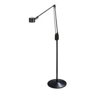 DAZOR LED-CA37WS-BK EcoFlex II LED, Pedestal Stand Base Light, Black | CD4PFP