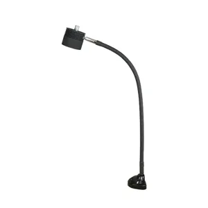 DAZOR LED-FA35MCM-BK LED Task Light, 7 LEDs, Flex Arm, 25 Inch Reach Size, Clamp Base, Black | CF4FDJ