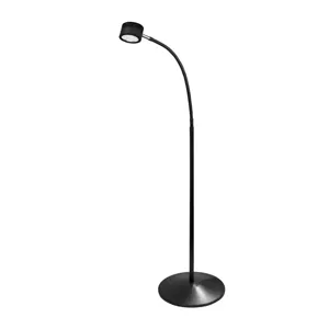 DAZOR LED-FA35WS-BK EcoFlex II LED, Pedestal Floor Stand Base Light, Black | CD4PFU