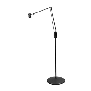 DAZOR LED-SL34WS-BK Saturn LED, Pedestal Stand Base Light, Black | CD4PHK