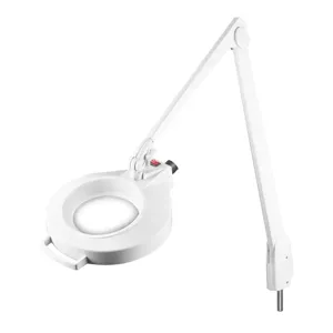 DAZOR LMC300-WH Led Circline Magnifier, 1.75X, Pivot Base, White, 42 Inch | CD4PKP