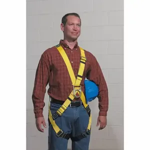 DBI-SALA 1101462 Full Body Harness, Front / Back D-Ring, Size Large | AD2JCC 3PRU7