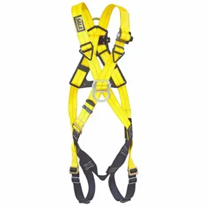 DBI-SALA 1102010 Full Body Harness, Crossover Style, Universal, Polyester | AC3NPU 2UZH9