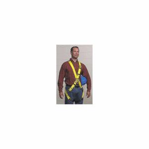 DBI-SALA 1102926 Full Body Harness, Polyester Webbing, 420 lb Weight Capacity | AD2JCF 3PRV2