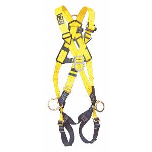 DBI-SALA 1110725 Cross-Over Style Positioning Harness, Yellow, Universal | AH9JUH 39Z621