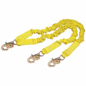 DBI-SALA 1244406 ShockWave 2 100% Tie-Off Lanyard, Polyester, 6 Feet Length | AC3NTJ 2UZV6