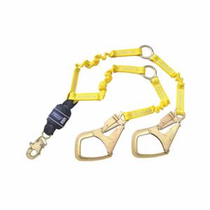 DBI-SALA 1246153 Rescue Shock Absorbing Lanyard, 6 ft, Aluminium Snaphook | AG6TWQ 46W451