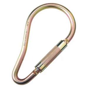 DBI-SALA 2000114 Carabiner, Steel, 2 3/16 Inch Gate Opening, 9 3/16 Inch Length, Auto-Lock | CF2NGL 40C271