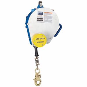 DBI-SALA 3303000 Descent Device, Lower, Carabiner, Snap Hook, 115 ft Length | CP2NXY 40C556