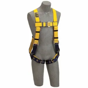 DBI-SALA 1102526 Full Body Harness, Polyester Webbing, Impact Indicator | AC3NPW 2UZJ2