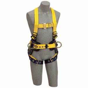 DBI-SALA 1107809 Full Body Harness, Tongue Buckle Leg Straps, X-Large | AH2XEQ 30M465