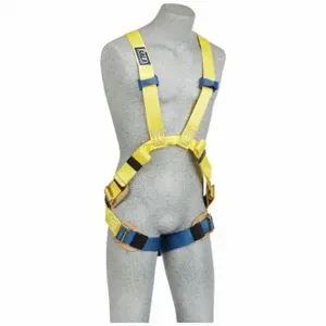 DBI-SALA 1110750 Arc Flash Harness, Back / Front Web Loop, Leather Insulators | AD2JBH 3PRN6