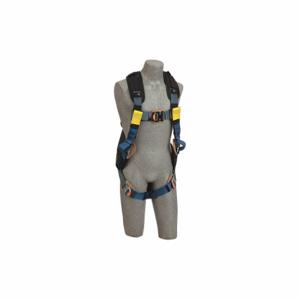 DBI-SALA 1110849 Full Body Harness, Nylon Webbing, Quick-Connect Buckle | AA2DRU 10E643