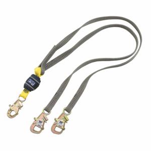 DBI-SALA 1246080 Tie-Back Shock Absorbing Lanyard, Compact, 6 ft Web | AG6TWM 46W447