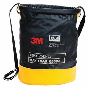 DBI-SALA 1500140 Bucket, Hand Tools/Power Tools/Small Parts, Carabiner, Hook-and-Loop, 15 Inch Height | CR2YYV 447Z25