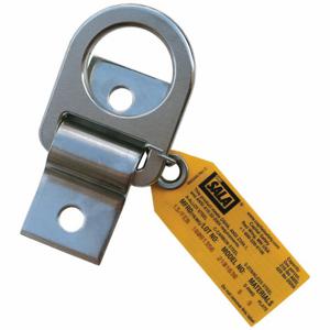 DBI-SALA 2101636 D-Ring Anchorage Plate, Fixed D-Ring, Fixed Beam Clamp, 4 1/2 Inch Dp, 4 1/2 Inch Length | CV3ETB 30M728