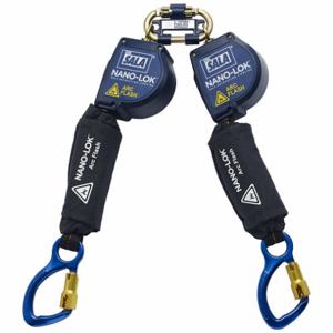 DBI-SALA 3101538 Self-Retracting Lifeline, Steel Carabiner Anchor, Harness Steel Carabiner, 2 legs | CP2RTR 40MC68