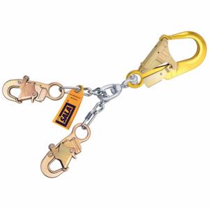 DBI-SALA 5920051 Positioning Lanyard, Aluminum Rebar Hook Snap Hook, 22 Inch Length | CP2QVC 40C960