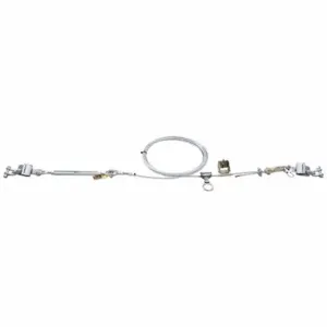 DBI-SALA 7603080 Horizontal Lifeline System, 80 ft Lifeline Length, Permanent, Anchorage Connectors | CP2QPX 30M940