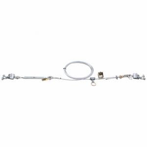 DBI-SALA 7603100 Horizontal Lifeline System, 100 ft Lifeline Length, Permanent, Anchorage Connectors | CP2QPH 30M941