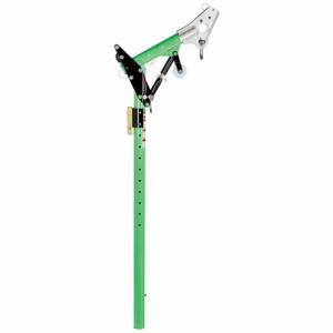 DBI-SALA 8518383 Upper Davit Mast, Davit Base, Green/Silver, 900 lb Tensile Strength, Powder Coated | CP2QWK 30N037