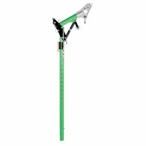 DBI-SALA 8518384 Upper Davit Mast, Davit Base, Green/Silver, 900 lb Tensile Strength, Powder Coated | CP2QWG 40D181