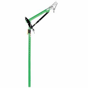 DBI-SALA 8518387 Upper Davit Mast, Davit Base, Green/Silver, 900 lb Tensile Strength, Powder Coated | CP2QWJ 30N040