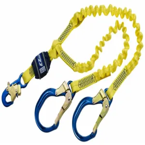 DBI-SALA 1246234 Shock Absorbing Lanyard, Adjustable, Polyester Webbing | AD6PKC 46W441