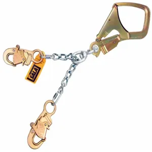 DBI-SALA 5920051 Positioning Lanyard, Aluminum Rebar Hook Snap Hook, 22 Inch Length | CP2QVC 40C960