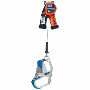 DBI-SALA 3500258 Self-Retracting Lifeline, 2 1/2 Inch Aluminum Comfort Grip Rebar Hook Anchor | CP2RTC 425Z01