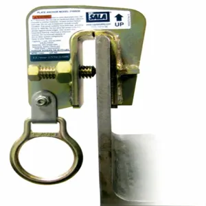 DBI-SALA 2104550 Flange Anchor, Fixed D-Ring, Fixed Beam Clamp, 3 1/8 Inch Dp, 9 Inch Length | CV3ERZ 30M742