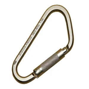 DBI-SALA 2000113 Carabiner, 3600 Lbs Self Closing, Zinc Plated Steel, 1 3/16 Inch Gate Opening | CF2NGN 40C270