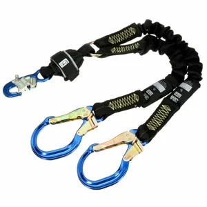 DBI-SALA 1244632 Shock Absorbing Lanyard, Double Leg, 100% Tie-Off | AA2DTG 10E655