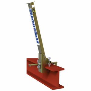 DBI-SALA 7400047 Stanchion with Base, Single/Multi Span, Reusable, Steel I-Beam, Tie-Off, 310 lb Capacity | CP2QTV 30M907