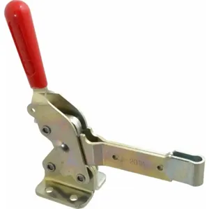 DESTACO 2010-S Vertical Hold Down Clamp, Solid Bar, Vertical Handle, Steel | AJ8BEB