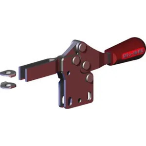 DESTACO 217-UB-L Horizontal Hold Down Clamp, Straight Base, Open U Bar, 200 lb | AJ8AVQ