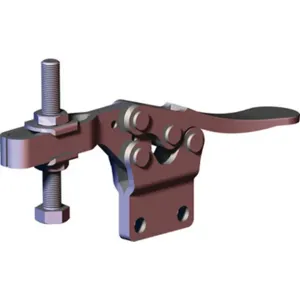 DESTACO 225-UBSS Horizontal Hold Down Clamp, Straight Base, U Bar, 600 lb | AJ8AZB