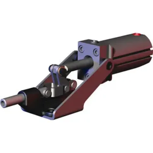 DESTACO 803-ME Pneumatic Straight Line Clamp, 145 PSIG, M8 Plunger Thread | AJ8AXP