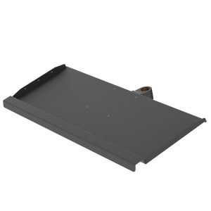 DECTRON USA 70-0070-10 Tastaturablage, 8 x 25 Zoll Größe, Stahl, schwarze Pulverbeschichtung | CE8AFJ