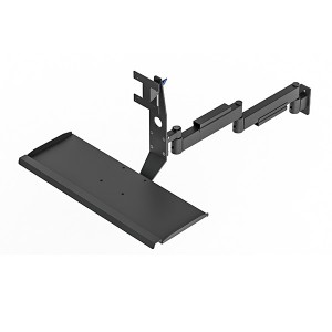 DECTRON USA 70-8600-00 Monitor Mount With Integrated Keyboard Tray, 41.75 Inch Maximum Projection | CE8AGN