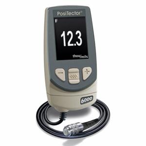 DEFELSKO PosiTector 6000 FTS3 Coating Thickness Gage, NIST, 0 to 250 mil, Ferrous Metal, USB, Advanced Electronic | CP3LND 54GC59