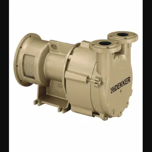 DEKKER VACUUM TECHNOLOGIES, INC. DV0300D-KB4 Liquid Ring Vacuum Pump, 300 Free Air CFM, 20 HP, 230/460 VAC | CE9YDZ 55JM76