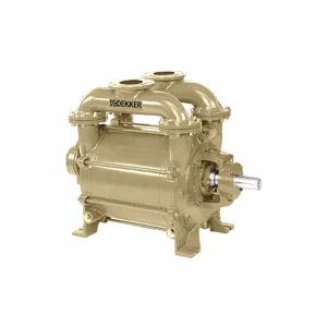 DEKKER VACUUM TECHNOLOGIES, INC. DV750D-KA3 Liquid Ring Vacuum Pump, 100 Free Air CFM, 50 to 75 HP, 230/460 VAC | CE9YEV 55JN06