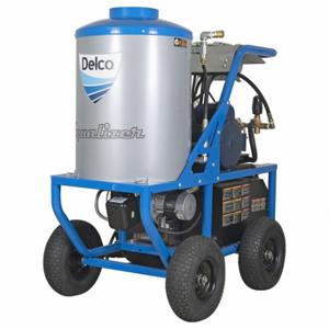 DELCO 65063 Pressure Washer, 2000 Psi Op Pressure, Hot, 5 Hp Hp, 4 Gpm Pressure Washer Flow Rate | CP3LTU 460U29
