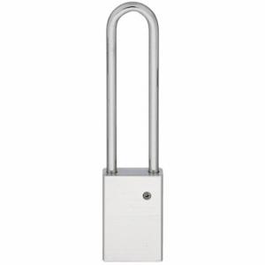 DELTA LOCK G PI 4000250ALXX1 Padlock, 4 Inch Size Vertical Shackle Clearance, 11/16 Inch Height | CP3MEY 429H51