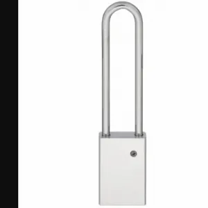 DELTA LOCK G PI 4000250ALXX1 Padlock, 4 Inch Size Vertical Shackle Clearance, 11/16 Inch Height | CP3MEY 429H51