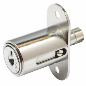 DELTA LOCK G SR1250R625PCSM1 Sliding Door Lock, Round Bolt Plunger | CP3MFD 429H74