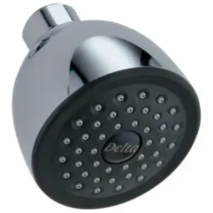 DELTA RP28599 Showerhead, Delta, Touch-Clean, 2 Gpm Fixed Showerhead Flow Rate, Chrome Finish | CR2ZPM 10N733