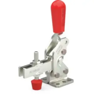 DESTACO 2002-USS Hold-Down Clamp, Std Vertical Handle, Flange Base Mounting | CP3MLR 56LY99