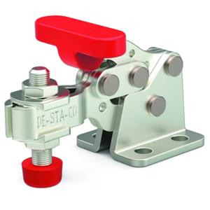 DESTACO 305-U Horizontal Hold Down Clamp, Flanged Base, U Bar, 150 lb | AC8PEE 3CWX4